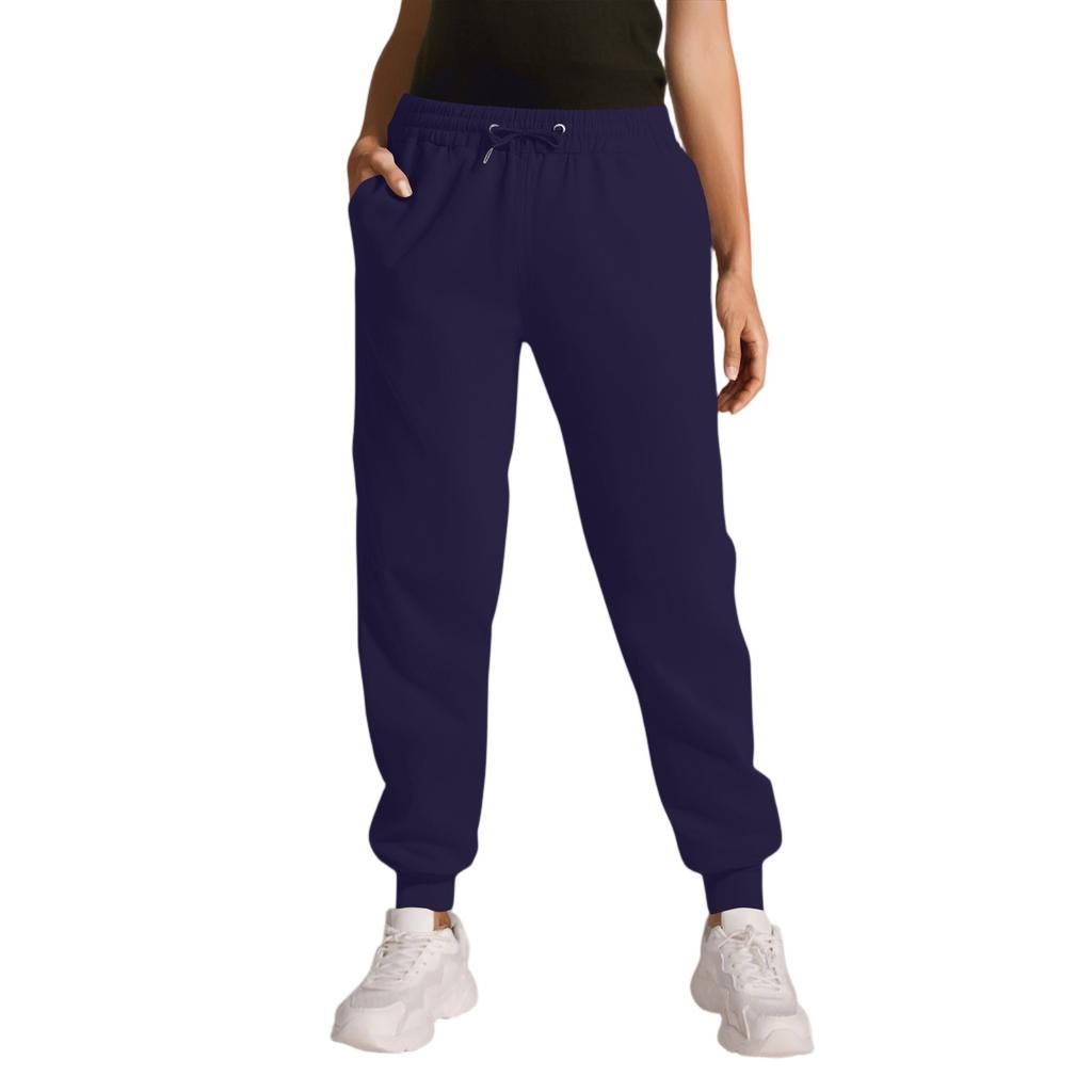 Cargo Sweatpants For Women Sport Solid Color Drawstring Pocket Casual Sweatpants Pants