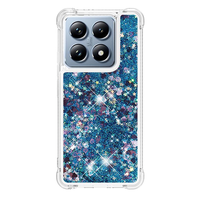 14T Pro Чехол для Fundas Xiaomi 14T Pro Чехол Bling Glitter Dynamic Liquid Чехол для Xiomi Xiaomi14T 14TPro Чехлы для телефонов Fundas