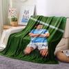 Phil Foden Printed Flannel Blanket, soft throw for bedroom sofa, washable, fan merchandise, great gift.
