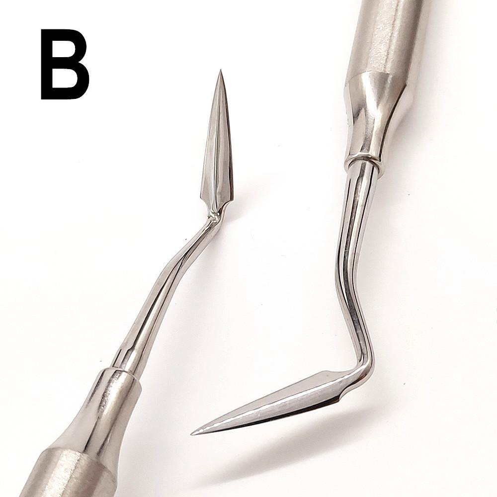Высококачественные стоматологические пародонтальные скалеры, нож Орбана и нож Киркланда, стоматологический скалер из нержавеющей стали, инструменты для чистки зубов