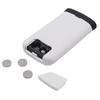 Pull-Out Magnifier Foldable Portable Magnifying Tools Handheld 4x Illuminated Lighted Magnifier Rectangular for Elderly Reading