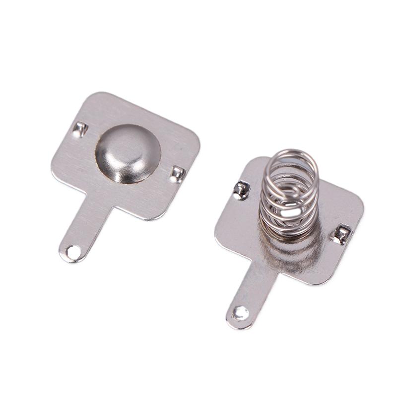 20PCS 18650 Battery Sheet Spring Connector Bipolar Positive Negative Tabs for Electronics Battery Pack Assembly DIY