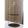 Service Presentation Catering Golden Cage Luxury 2 Tier 45cm Organizer Cake Cake Stand