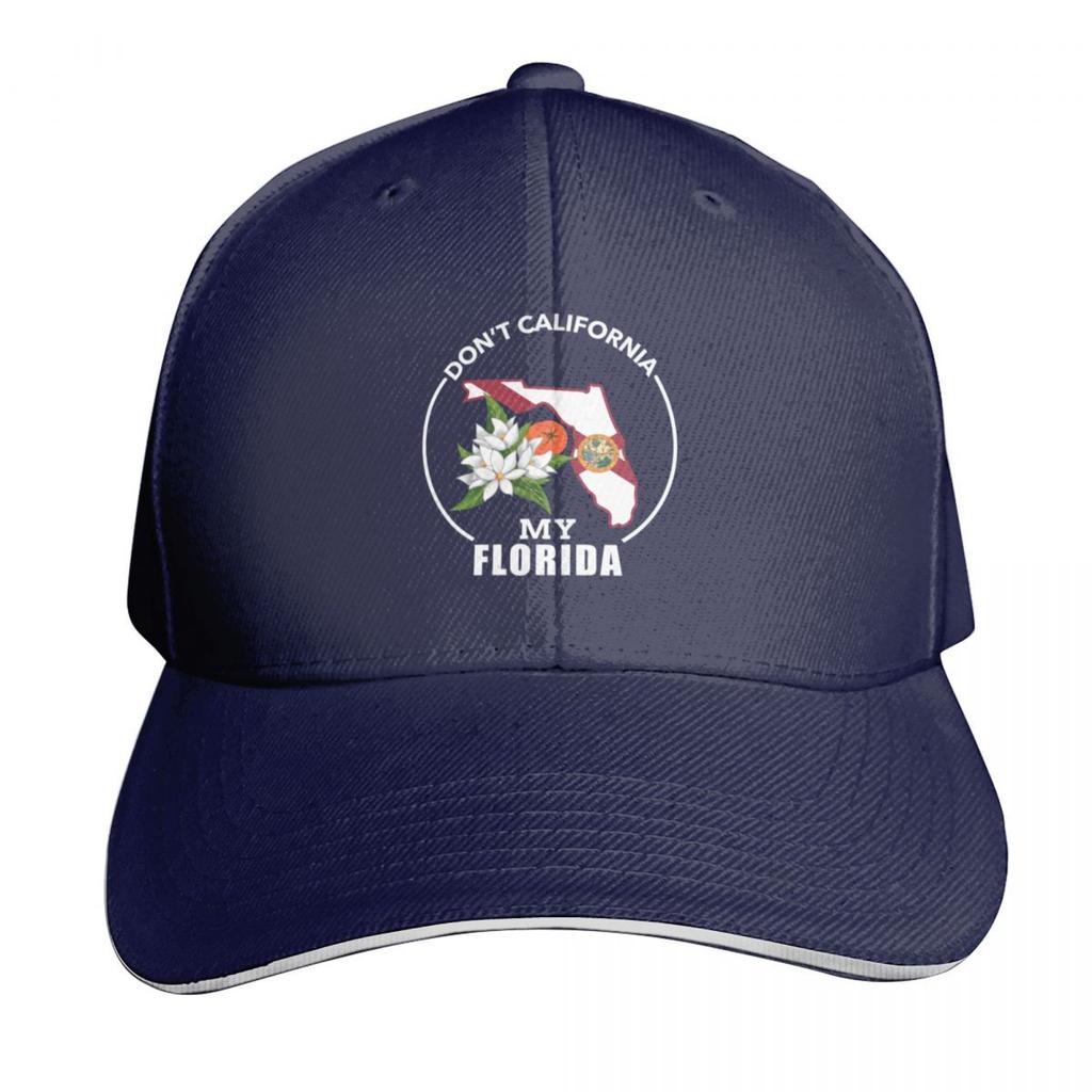 Dont California My Florida Baseball Cap tactical cap hiking hat Snap Back Hat F Unisex Hats Womens