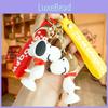 Очаровательный плюшевый брелок Snoopy, популярный мультяшный брелок, идеально подходит для подарков парам