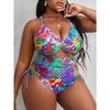 Европейский и американский интегрированный большой размер, высококачественный бикини, сексуальный цельный купальник