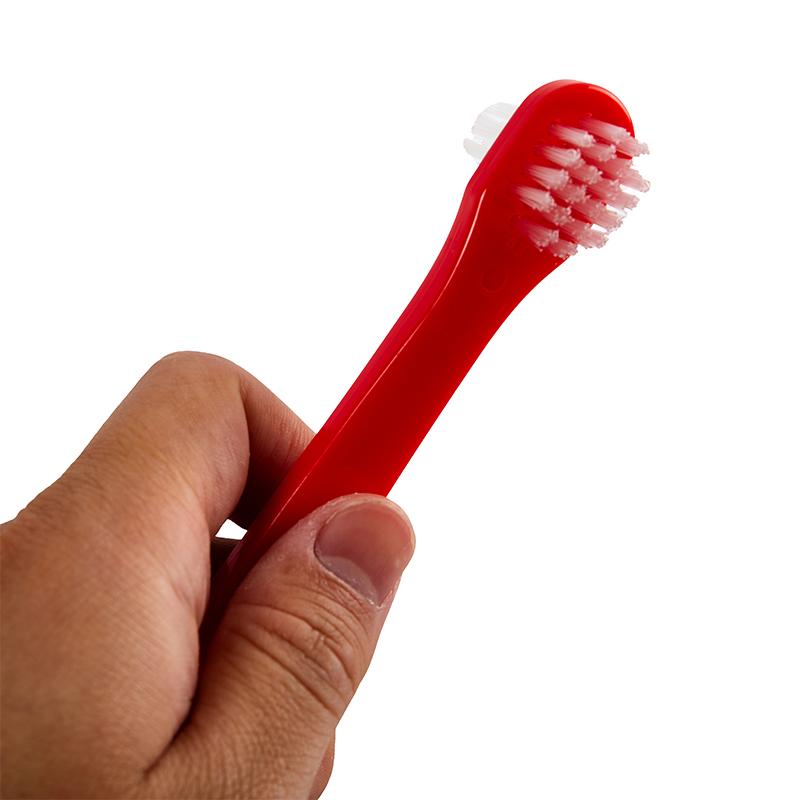 Щетка для чистки зубных протезов Специальная щетка для протезов вставных зубов Зубная щетка для ухода за полостью рта
