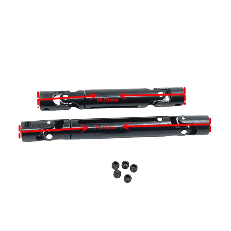 Metal Upgrade Remote Control Car Universal joint drive shaft Fit For WPL 1/16 C44 C34 FJ45