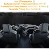 ZONETECH Semi-Truck Sunshade for Windshield and Side Window - Premium Quality Protective Reflective Maximum Coverage to Block UV Sun Heat Rays Best