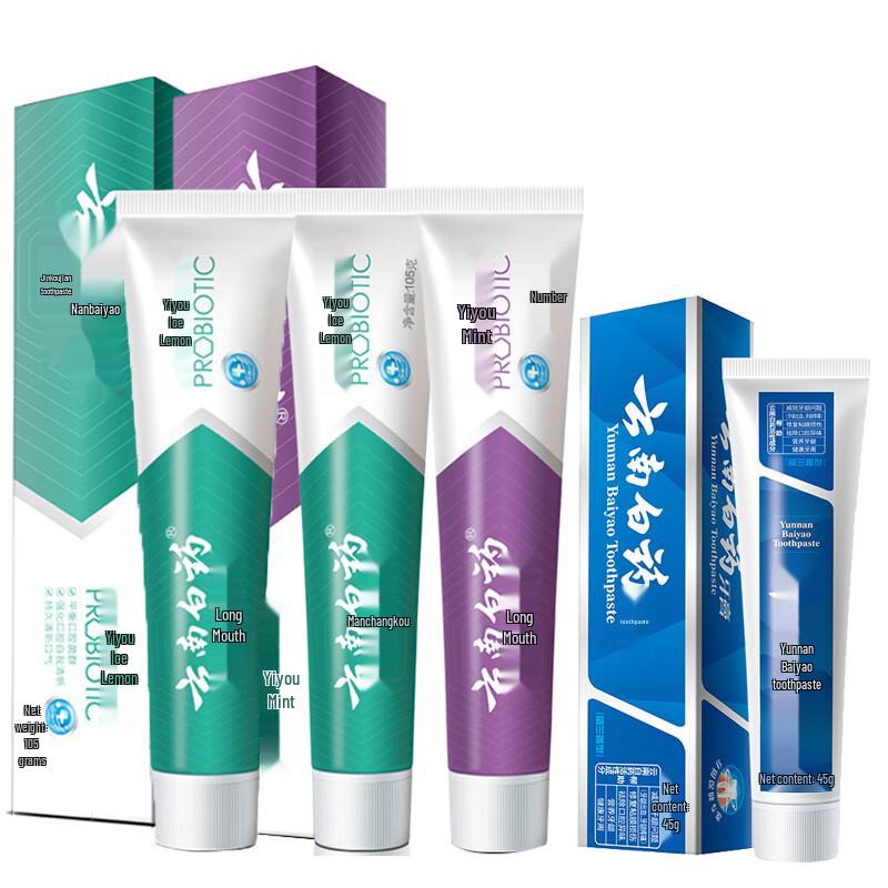 Yunnan Baiyao Probiotic Gum Care & Fresh Breath Toothpaste