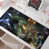 HotDota 2 Коврик для мыши Разные размеры Большой квадратный Компьютерный Офисный Игровой Настольные коврики Резиновый Антискользящий Коврики для мыши