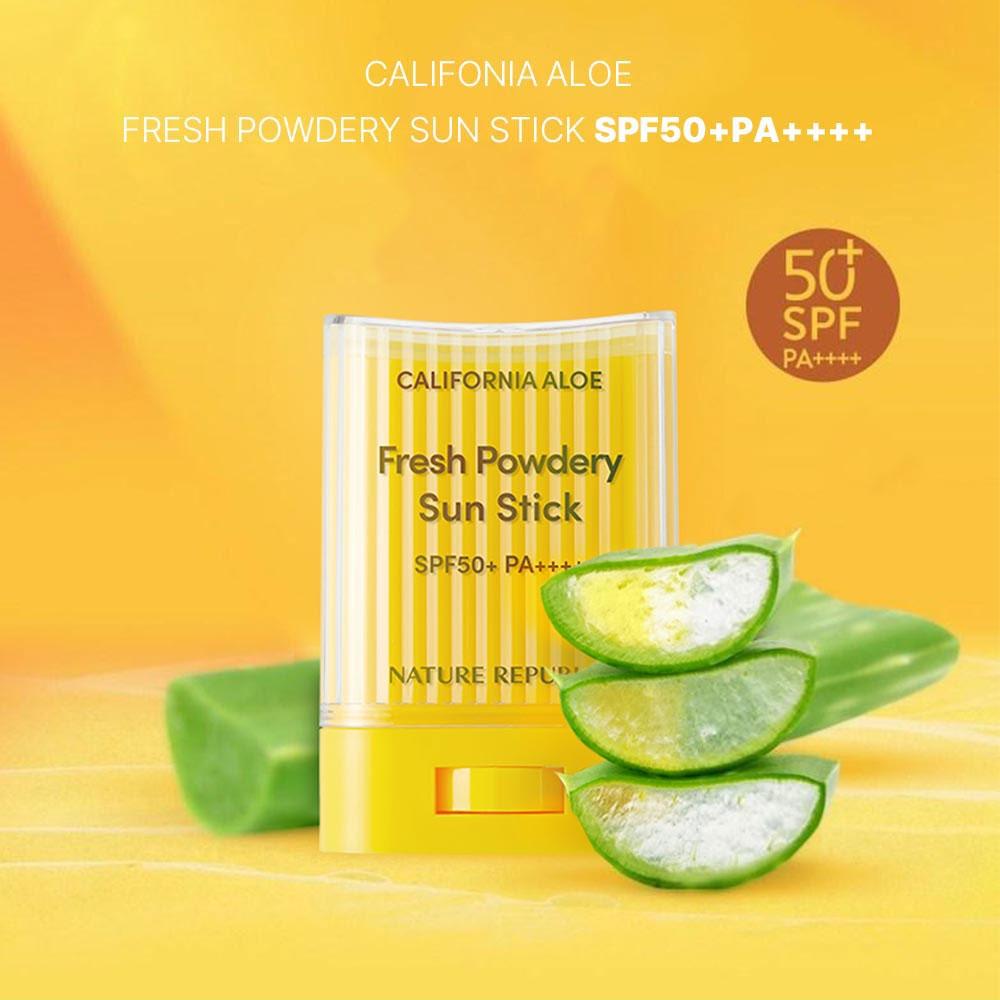 Nature Republic Алоэ Свежий солнцезащитный стик 24г (SPF50 +)