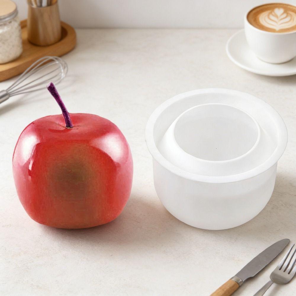 Apple Shape Fruit Mousse Cake Mould Food Grade Silicone French Pastry Mold Party Dessert