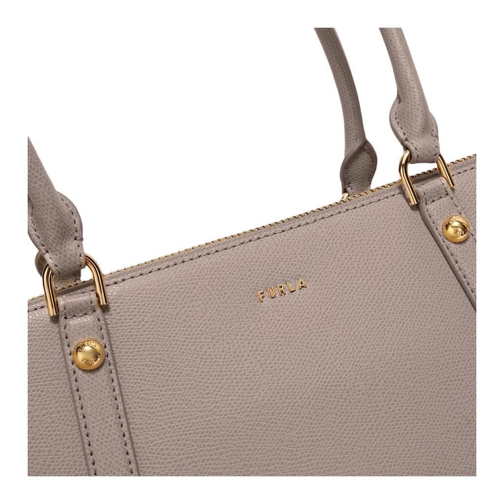 Furla Textured Leather Shoulder Bag Medium Women's Linen WB01871-BX0460-10024-488S