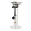 Boat Seat Pedestal Aluminum Alloy 360 Degree Swivel 335 To 490mm Adjustable Height Pedestal for RV Yacht Marine