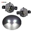 Противотуманные фары светодиодные противотуманные фары для Nissan Sentra Qashqai J10 X-Trail T31 T30 Primera Teana Altima Maxima Almera 2001-2015 фары