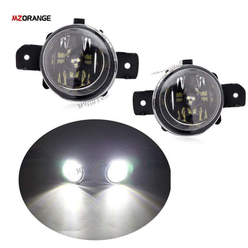Противотуманные фары светодиодные противотуманные фары для Nissan Sentra Qashqai J10 X-Trail T31 T30 Primera Teana Altima Maxima Almera 2001-2015 фары