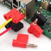 Быстроразъемные клеммы типа «банан» без пайки для аудиоразъема, музыкального динамика, быстрого подключения, позолоченные медные аксессуары, оптом