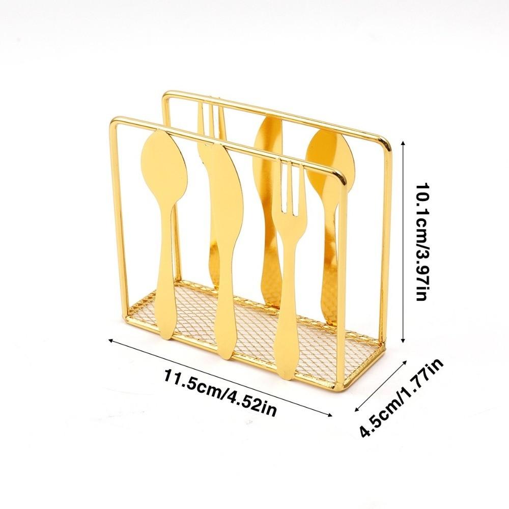 Metal Napkin Holder Decorative Paper Dispenser New Napkin Organizer  for Kitchen Dining Table