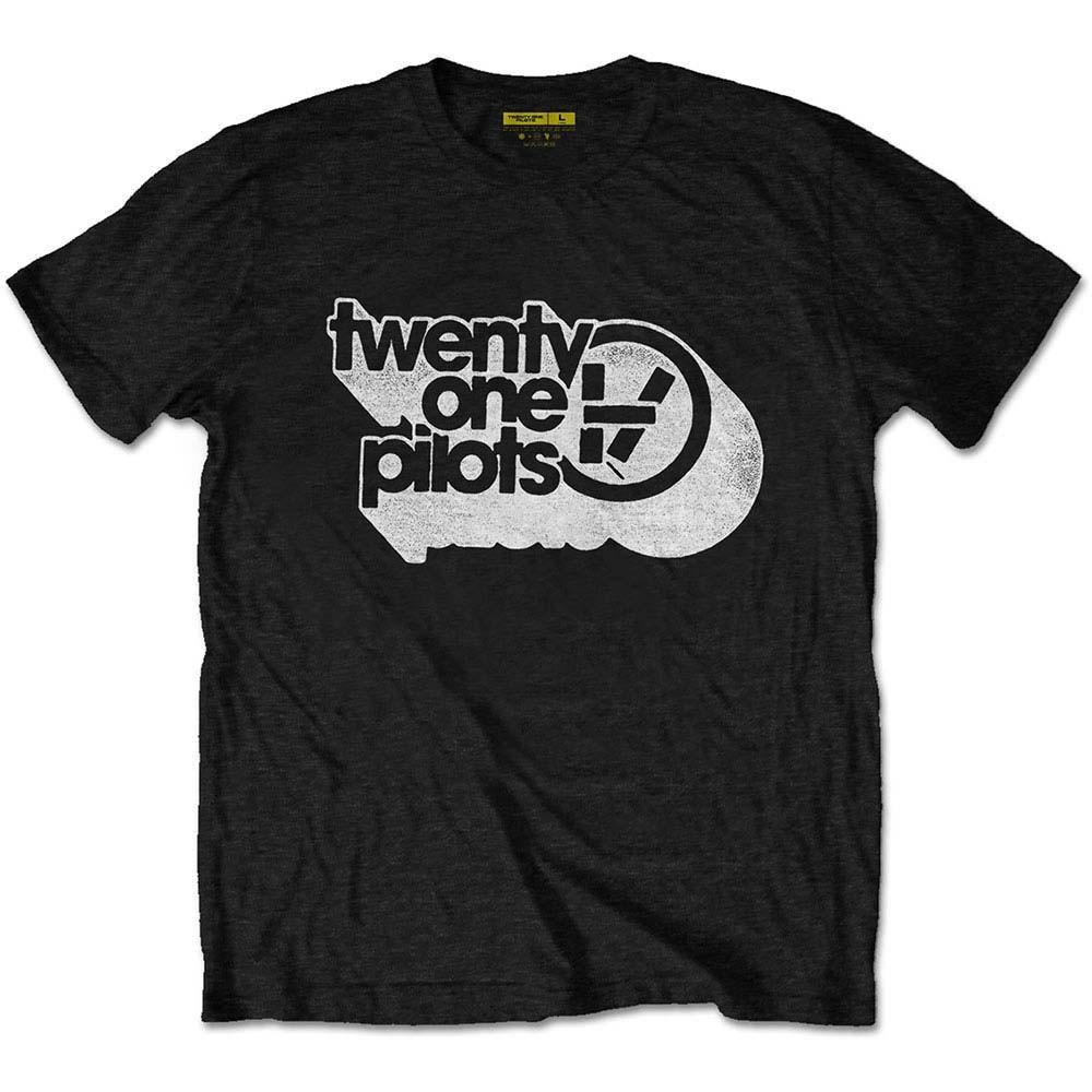 Men's Twenty One Pilots Vessel Vintage Slim Fit T-shirt Large Black