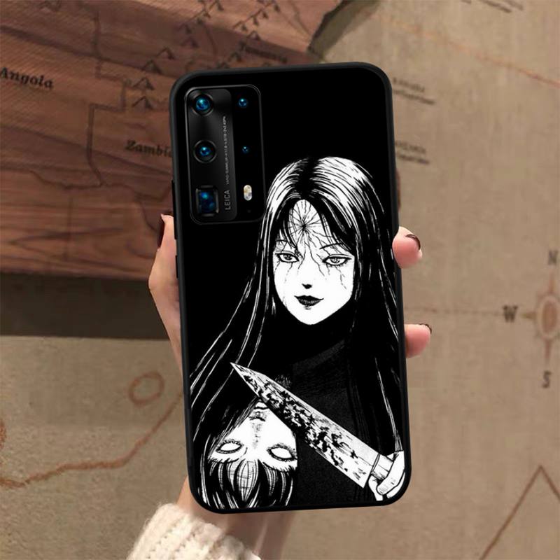 Чехол для телефона Junji Ito Terror Horror Anime для Huawei P50 P40 E P30 P20 Pro P10 Lite P Smart Y6 Nova3E Honor10