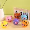 Vinyl Cartoon Animal Tongue Out Screaming Pig Decompression Toy