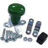 DVPARTS Красная Универсальная Ручка-Спиннер на Руль Трактора Резиновая Ручка Рукав на Руль WSV122R Для John Deere Case IH International Farmall И