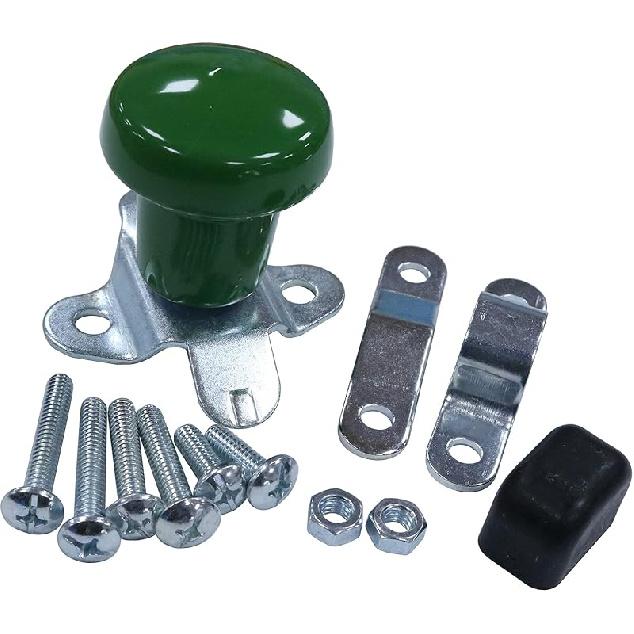 DVPARTS Красная Универсальная Ручка-Спиннер на Руль Трактора Резиновая Ручка Рукав на Руль WSV122R Для John Deere Case IH International Farmall И