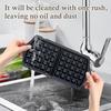 Non-Stick Plates, Compact Mini Waffle Iron for Quick Homemade Waffles — Easy-Clean Small Kitchen