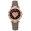 Love Full Diamond Casual Fashion Electronic Watch Female Quartz Student Watch Home Watch