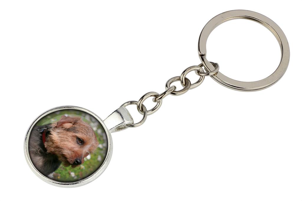 Norfolk Terrier - Keychain with Your Photo, Key Decoration, Bag Pendant from Art-Dog Brand