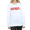 NASA Womens/Ladies Modern Logo Heather Sweatshirt