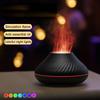 Volcano Aromatherapy Diffuser Usb Electric Ultrasonic Cool Mist Air Humidifier With 7 Color Flame Light Essential Oil Diffuser