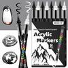 Watercolor Brush Pens Soft Tip Flexible Markers Art Pens Watercolor Pen For Artistic Expression & Handcraft Projects
