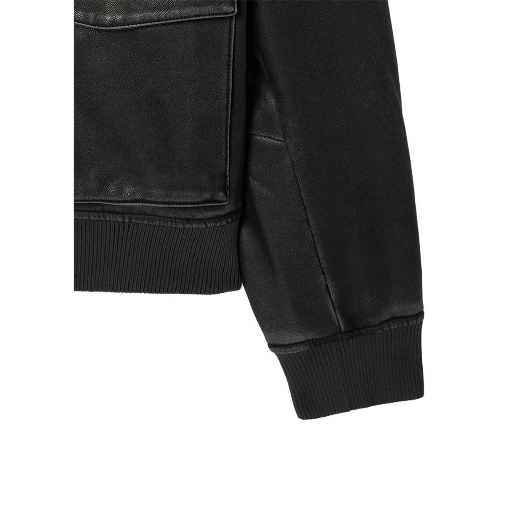 GUESS Hyunjin 26 Fall Black Jacket MQCW7816
