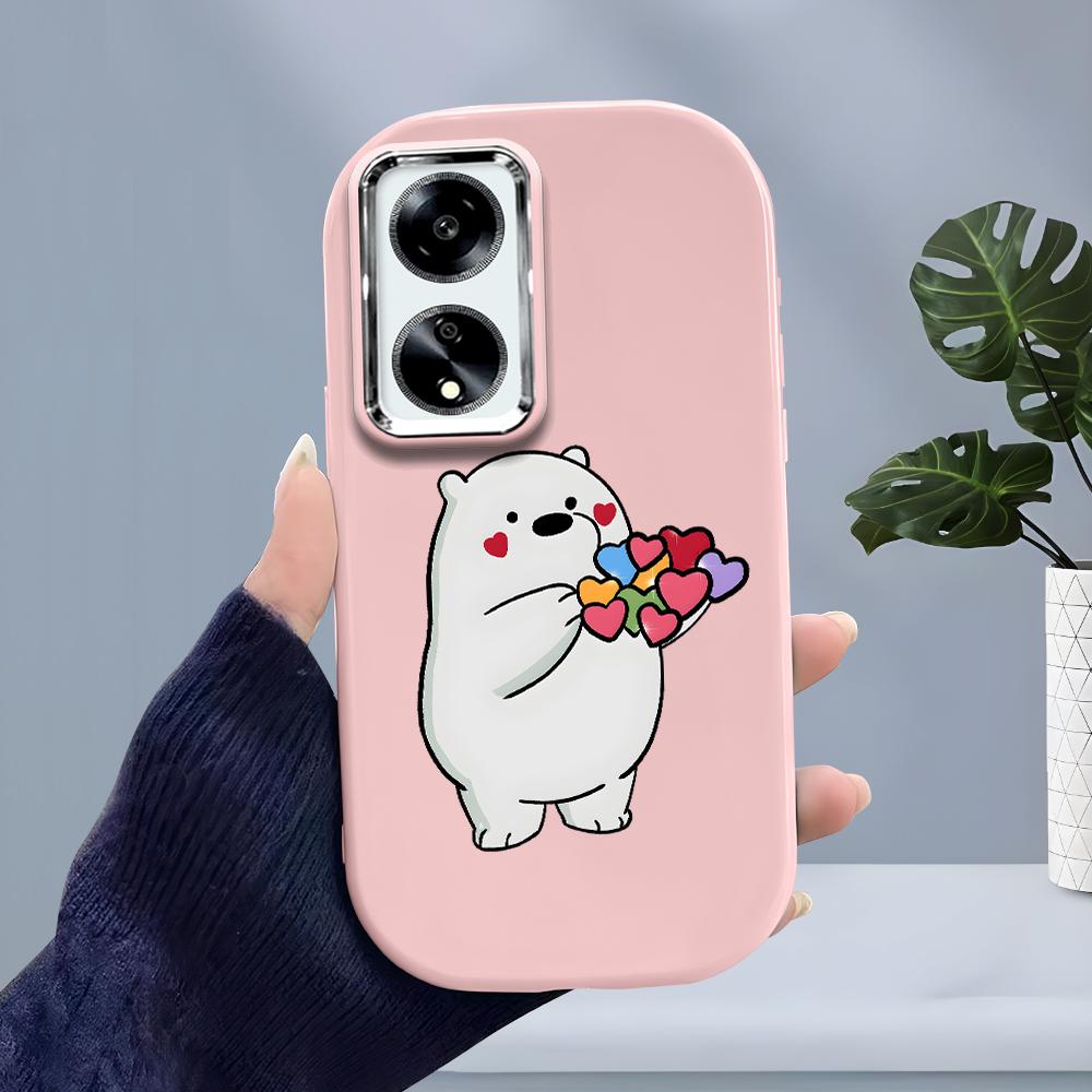 Сплошной цвет с серебряными краями линз, мягкий жидкий силиконовый противоударный чехол для телефона для iPhone Samsung Huawei Honor Xiaomi Redmi OPPO Realme Vivo Infinix Tecno