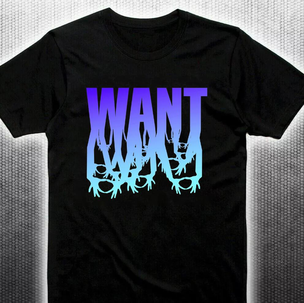 3OH!3 Band Shirt - Want Albums Black Shirt Full size S-5XL DM971 Unisex T-Shirt