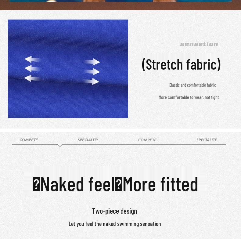 Мужские гоночные плавки Yingfa 2024: Быстросохнущий, профессиональный дизайн с пятью точками для взрослых и подростков.