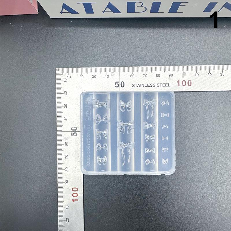 Торт Крем Юбка Бант Лента 3D Акриловая Форма Украшения для Нейл-арта Дизайн Своими Руками Силиконовая Форма для Нейл-арта Шаблон для Нейл-шармов