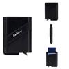 Baellerry Men RFID Wallet Aluminum Anti Theft Mini Card Holder Fashion Money Bag Vintage Design Business Purse Wallets