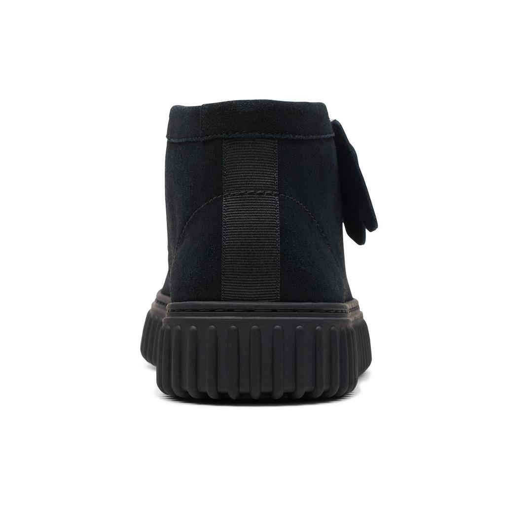 Clarks Модные ретро тренд короткие ботинки мужские ботинки черные 261736647