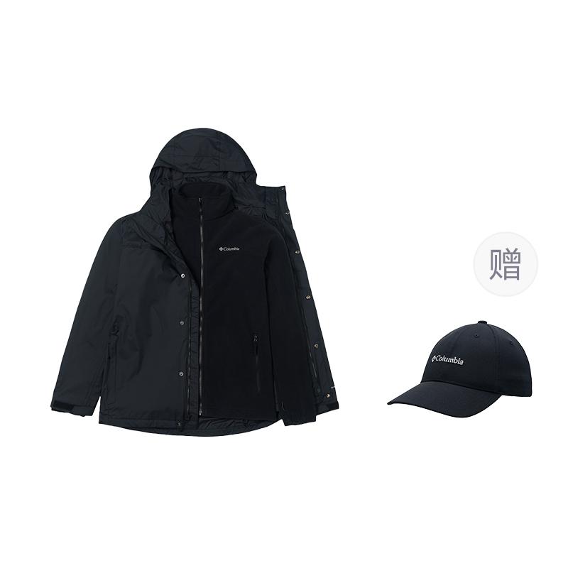 Columbia Hiking Thermal Windbreaker Jacket Men's Black WE6508-010