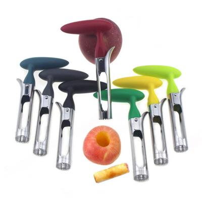 Инструмент для удаления сердцевины фруктов из нержавеющей стали Эргономичная ручка Удобная ручка Инструмент для удаления сердцевины груш Зубчатые лезвия Инструмент для удаления сердцевины груш