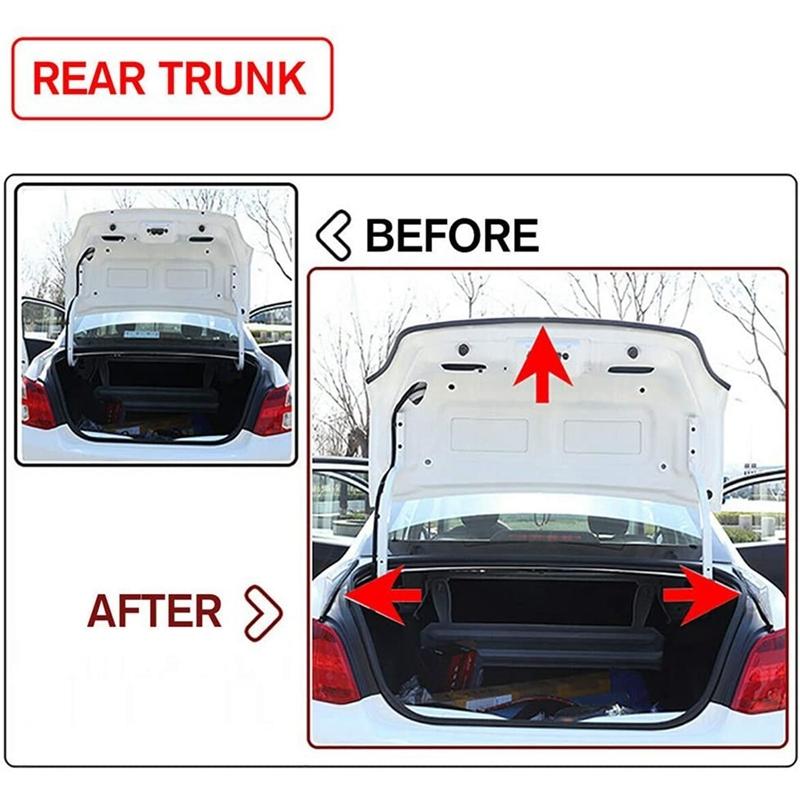 Car Door Seal Strip Kit Soundproof Strip Noise Insulation Weather Strip Sealing for Tesla Model S