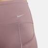 Nike Однотонные облегающие повседневные спортивные брюки с высокой талией, женские низы, дымчато-фиолетовый, красный DQ5640-208