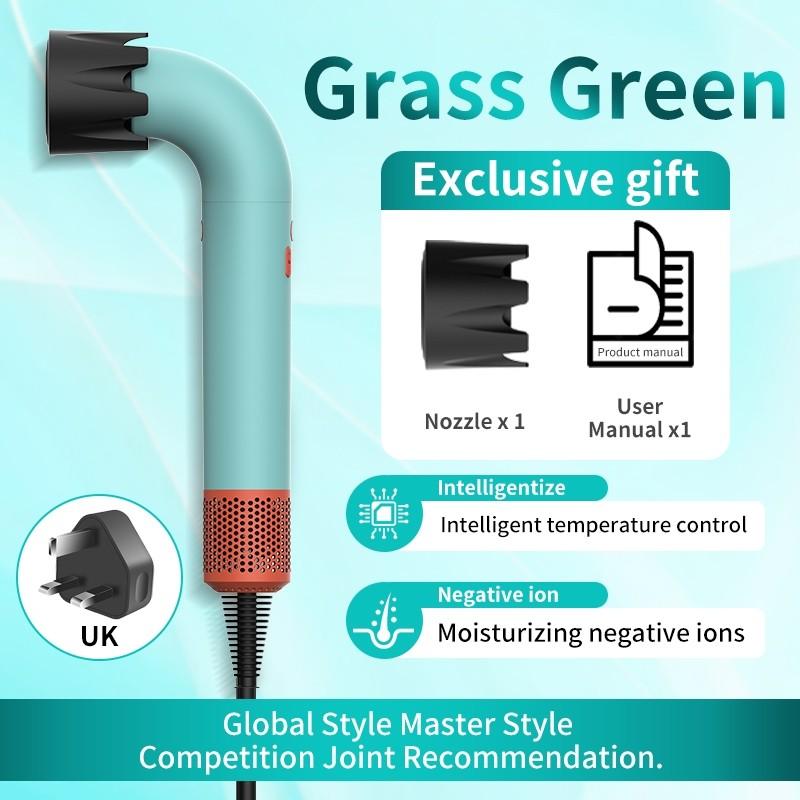 HD18 Ручная машина для сушки волос Портативный высокоскоростной фен с отрицательными ионами Бесшумная быстрая сушка волос Инструменты для укладки