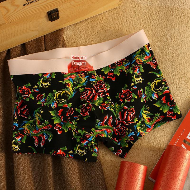 Мужские боксеры-брифы из чистого хлопка с антибактериальным эффектом от Northeast - Дышащие, Удобные, Высококачественные