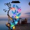 Color Changing Wind Chime Hanging Lamp Waterproof Solar Lights  Birthday Memorial Gifts