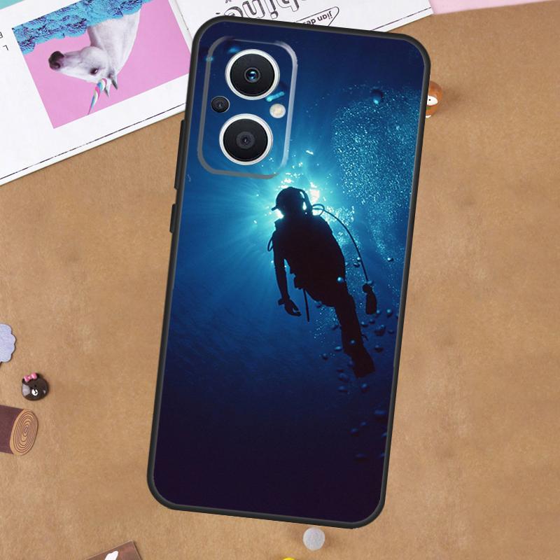 Scuba Diving For OPPO Reno 12 13 14 11 10 Pro 14F 13F 12F 11F 7 8 Lite 8T OPPO Find X9 X5 X6 X8 Pro Case
