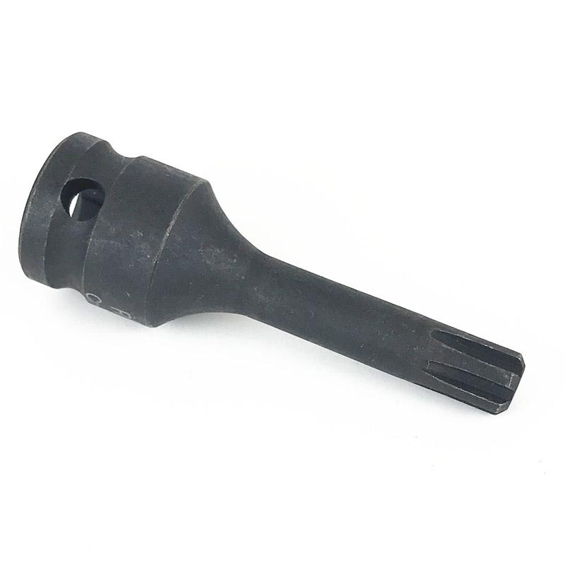 7PCS 3/8" Square Drive Impact Ribe Bits Socket Set RT6 RT7 RT8 RT10 RT11 RT12 RT13 CR-MO Screwdriver Bit Socket Wrench Tools